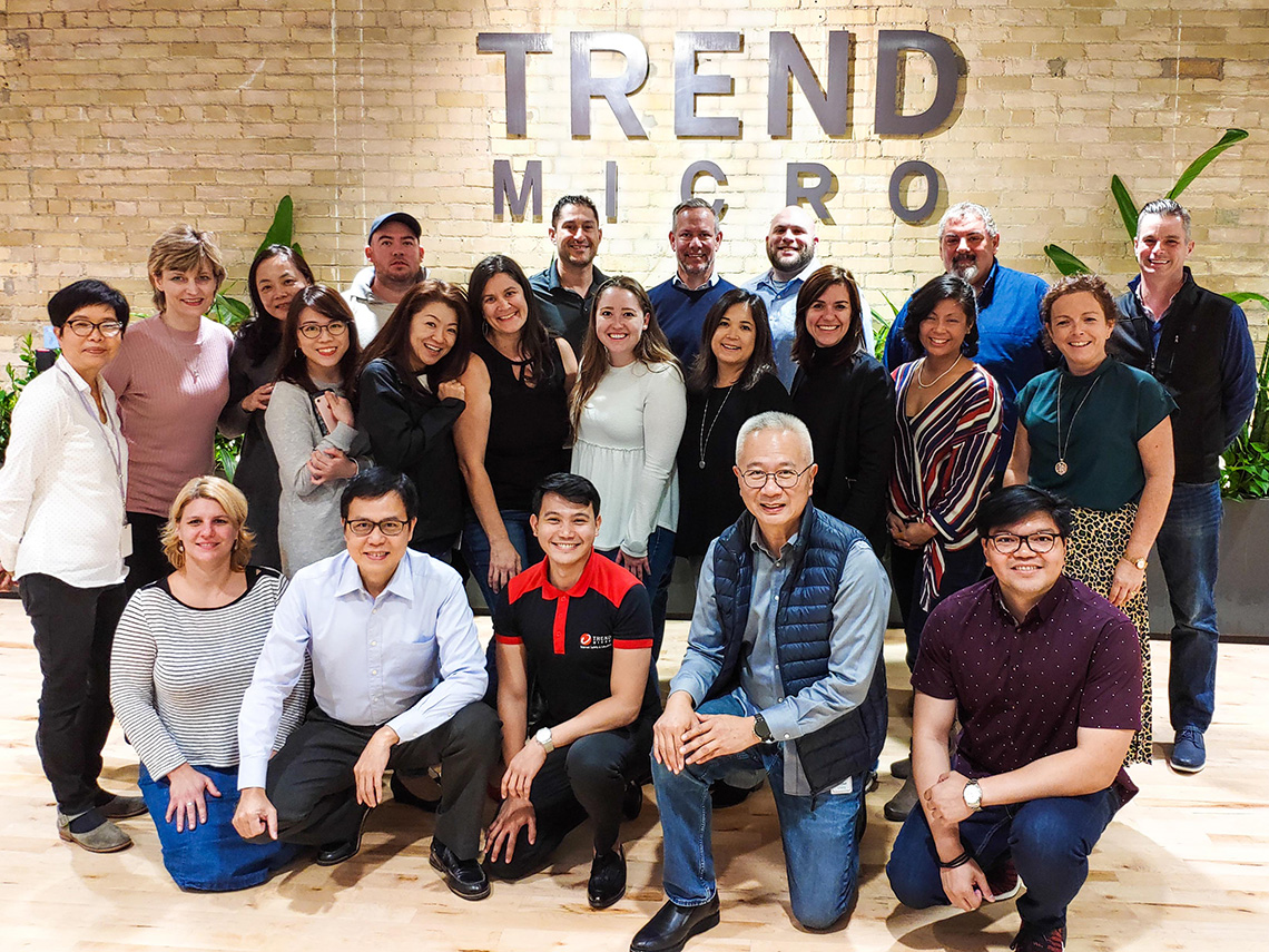 Global volunteers at the annual meeting in Toronto