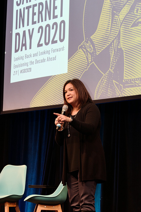 Trend Micro's Lynette Owens speaks at Safer Internet Day 2020