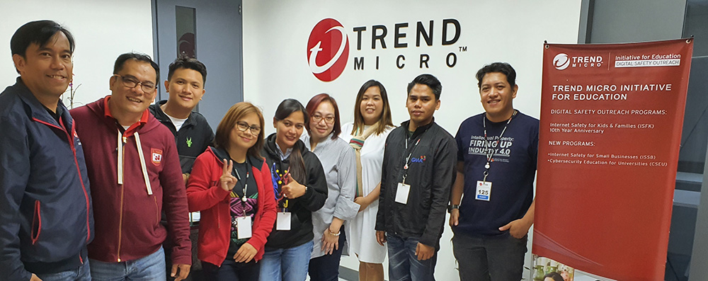 Trend Micro's Rodel Villarez conducts Training the Trainers with university professors in the Philippines