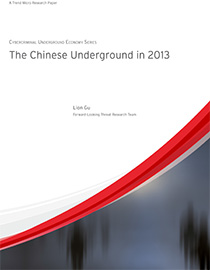 The Chinese Underground in 2013
